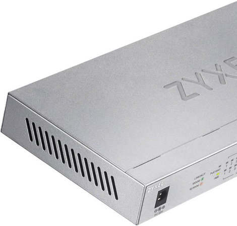 ZyXEL GS1008-HP Hálózati switch 8 port 2000 MBit/s PoE funkció 6. kép