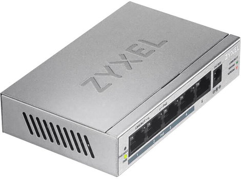 ZyXEL GS1005HP-EU0101F Hálózati switch 5 port 2000 MBit/s PoE funkció 4. kép