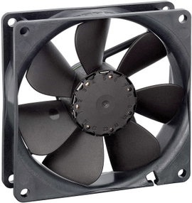 EBM Papst 3412 N/2 GLLE-453 Axiális ventilátor 12 V/DC 33 m³/óra (H x Sz x Ma) 25.4 x 92 x 92 mm