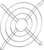 EBM Papst LZ 20 Szellőzőrács (Sz x Ma) 153.5 mm x 153.5 mm bélyegkép