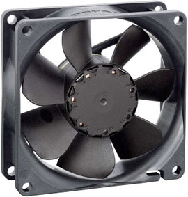 Axiális ventilátor 24 V/DC 30 m³/óra 80 x 80 x 25,4 mm, EBM Papst 8414 NGL