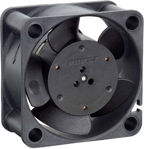 EBM Papst 412H Axiális ventilátor 12 V/DC 14.5 m³/óra (H x Sz x Ma) 40 x 40 x 20 mm