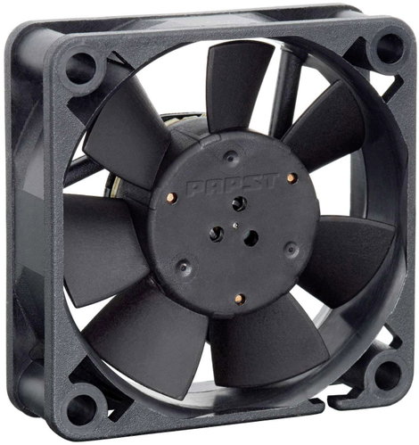 EBM Papst 512 F/2 Axiális ventilátor 12 V/DC 18.5 m³/óra (H x Sz x Ma) 50 x 50 x 15 mm