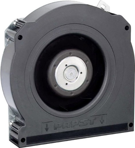 EBM Papst 9593507052 Radiális ventilátor 24 V 64 m³/óra