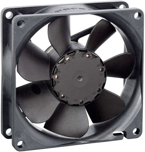 EBM Papst 8414NL Axiális ventilátor 24 V/DC 30 m³/óra (H x Sz x Ma) 25.4 x 80 x 80 mm
