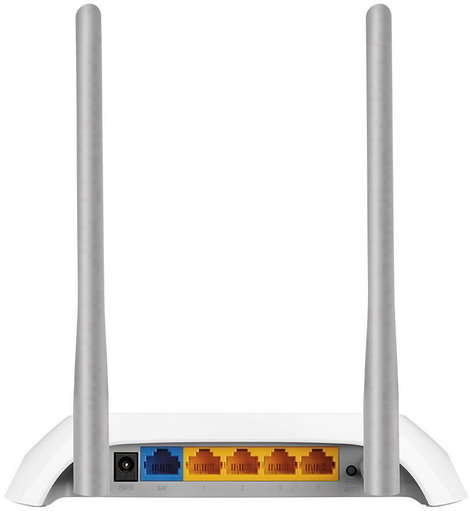 TP-LINK TL-WR840N WLAN router 2.4 GHz 300 MBit/s 4. kép