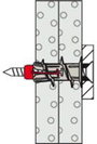 Fischer DUOBLADE S LD Gipszkarton tipli 44 mm 545678 20 db 3. bélyegkép