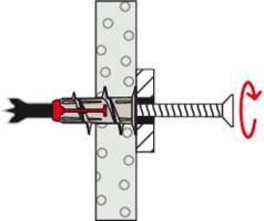 Fischer DUOBLADE LD Gipszkarton tipli 44 mm 545677 40 db 15. kép