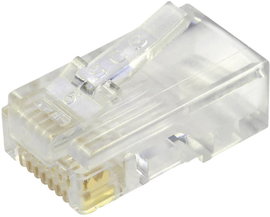 RJ45 moduláris csatlakozó dugó, egyenes, 8P8C, BEL Stewart Connectors 937-SP-3088