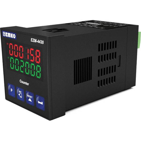 6 jegyű előre beállított számláló, relés kimenet, 46 x 46 mm, Emko EZM-4430.2.00.0.1/00.00/0.0.0.0 2. kép