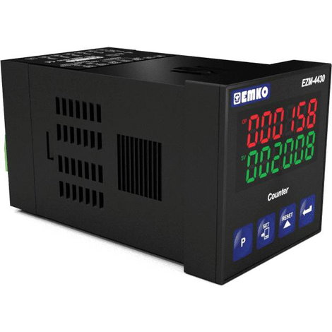 6 jegyű előre beállított számláló, relés kimenet, 46 x 46 mm, Emko EZM-4430.2.00.0.1/00.00/0.0.0.0 8. kép