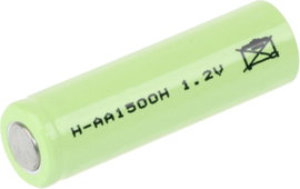 Ceruza akku AA, NiMH, 1,2V 1500 mAh, Maxcel NS1500AAHT LR06, AA, LR6, AAB4E, AM3, 815, E91, LR6N