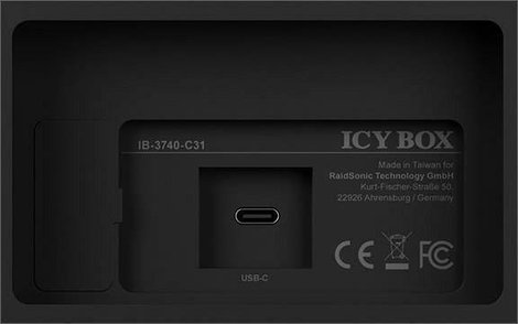 ICY BOX 60360 SATA merevlemez doboz 2.5 coll USB-C® USB 3.2 (Gen 2) 2. kép