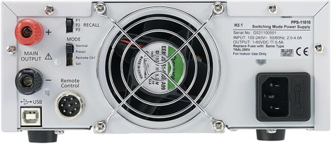Programozható labortápegység 1-60V/DC / 0-2,5A 160W Voltcarft PPS-11603 2. kép