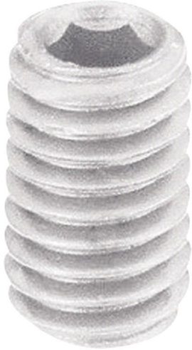 Toolcraft belső kulcsnyílású műanyag hernyócsavar, M5 x 5 mm, DIN 913, 10 db 830369