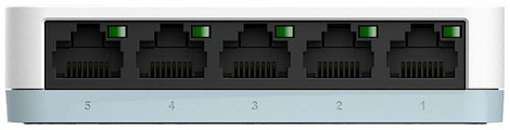5 portos Gigabites RJ45 ethernet switch 1000 MBit/s D-Link DGS-1005D 2. kép