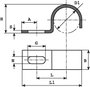 Kábelrögzítő bilincs, Köteg Ø: 4.5 mm 5001.99 Ónozott Vogt Verbindungstechnik, tartalom: 1 db 2. bélyegkép