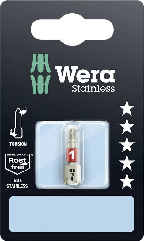 Wera 3851/1 TS kereszthornyú PH bit, PH 1 X 25 05073610001 Hossz 25 mm