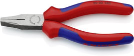 Laposfogó 140 mm, rövid, széles pofa, Knipex 20 02 140