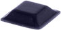 Öntapadós műszerláb, TOOLCRAFT PD2127SW, 12,7 x 12,7 x 3,1 mm, fekete bélyegkép