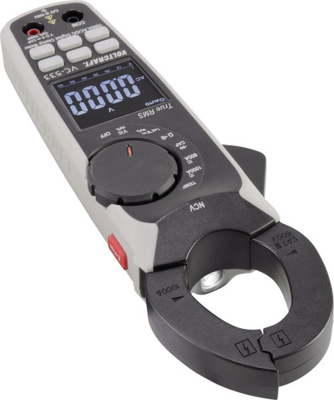 Lakatfogó, AC/DC árammérő CAT III 600 V 1000 A, Voltcraft VC-533 12. kép