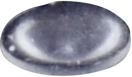 Öntapadós műszerláb, TOOLCRAFT PD2006C, kerek Ø 6,4 x 1,9 mm, átlátszó