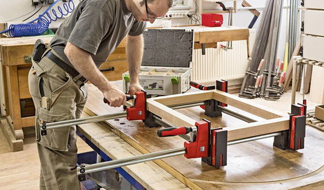 Belső bilincs REVO KRE Bessey KRE100-2K Szorítási szélesség (max.):1130 mm Visszavonás:95 mm 15. kép