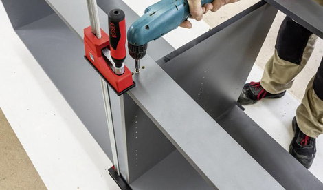 Belső bilincs REVO KRE Bessey KRE100-2K Szorítási szélesség (max.):1130 mm Visszavonás:95 mm 8. kép