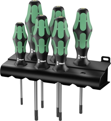 Torx csavarhúzó készlet, 6 részes, Wera 367/6 TORX HF 05028059001