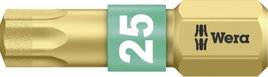 Gyémántbevonatos ötvözött szerszámacél Torx BIT, T 25 Wera 867/1 BDC TX25X25 05066106001