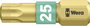 Gyémántbevonatos ötvözött szerszámacél Torx BIT, T 25 Wera 867/1 BDC TX25X25 05066106001 bélyegkép