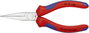 Hosszúcsőrű fogó 140 mm, hosszú, lapos, fogazott pofa, Knipex 30 15 140 2. bélyegkép