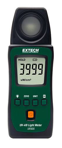 Extech UV505 UV mérő 0 - 39.99 mW/cm²
