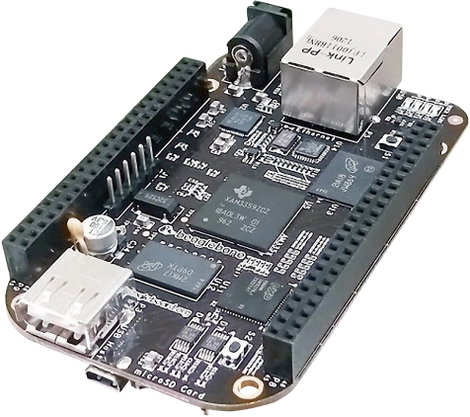 BeagleBoard BeagleBone Black Mini-PC Rev C BB-BBLK-000 Rev C 2. kép