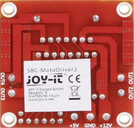 Joy-it SBC-MotoDriver2 Fejlesztői panel 1 db 3. kép