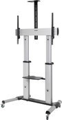 Gurulós TV tartó állvány, TV kocsi, dönthető, 152,4 - 254 cm (60-100), SpeaKa Professional PREM-LINE bélyegkép