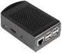 Joy-it rb-alucase+06 SBC ház Alkalmas: Raspberry Pi rögzítő fülekkel Fekete bélyegkép