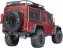 Traxxas Landrover Defender Brushed RC modellautó Elektro Crawler 4WD RtR 2,4 GHz 10. bélyegkép
