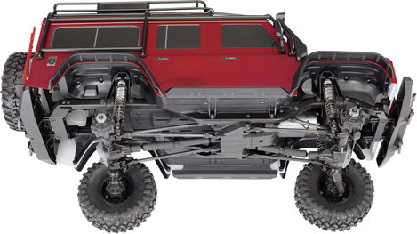 Traxxas Landrover Defender Brushed RC modellautó Elektro Crawler 4WD RtR 2,4 GHz 14. kép