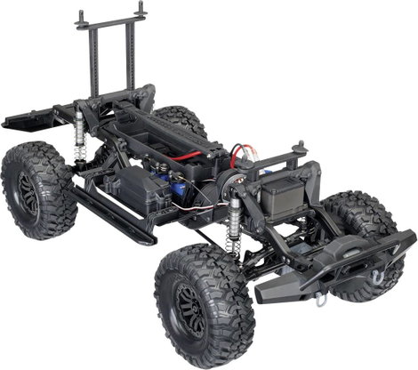 Traxxas Landrover Defender Brushed RC modellautó Elektro Crawler 4WD RtR 2,4 GHz 9. kép