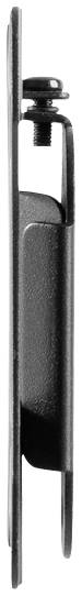 Neomounts NM-W25BLACK TV fali tartó 25,4 cm (10) - 76,2 cm (30) Merev 4. bélyegkép