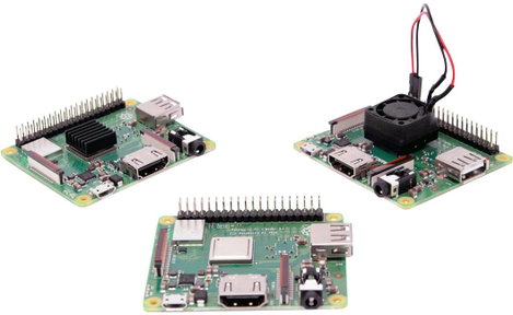 Raspberry Pi® 3 A+ 512 MB 4 x 1.4 GHz Raspberry Pi® 2. kép