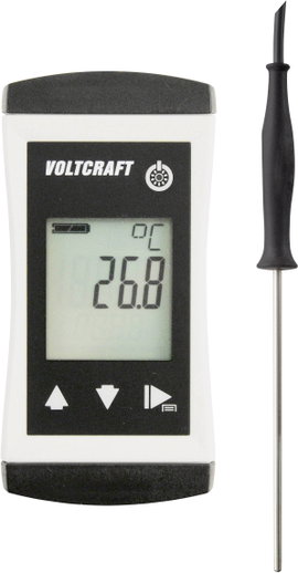 VOLTCRAFT PTM 100 + TPT-201 Hőmérséklet mérőműszer -200 - 450 °C Érzékelő típus Pt1000 IP65
