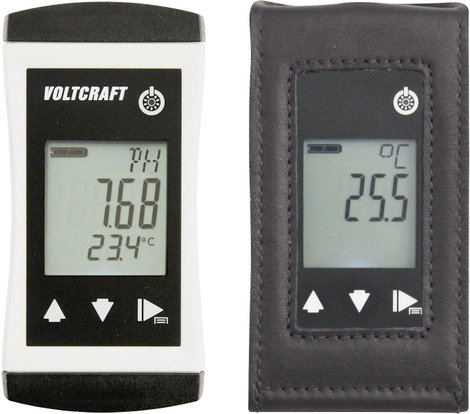 VOLTCRAFT PH-410 + TG-400 pH mérő műszer pH érték