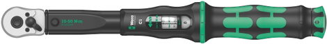 Racsnis nyomatékkulcs 1/2 (12.5 mm) 10 - 50 Nm, Wera Click-Torque C 1 05075620001