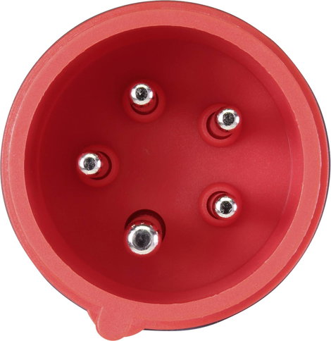 Háromfázisú mérőadapter CEE dugó 16 A 5 pól. alj - 4 mm-es biztonsági alj Voltcraft VMA-3L 4. kép