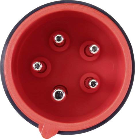 CEE mérőadapter, CEE dugó/alj, 32 A, 5 pólusú, 4 mm, Voltcraft VMA-3L VC-8466260 4. kép