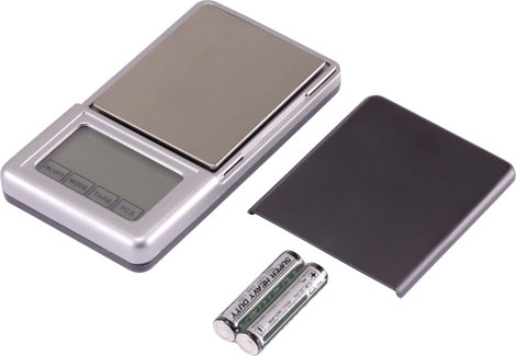 VOLTCRAFT VC-8912595 PS-200 Zsebmérleg Mérési tartomány (max.) 200 g Leolvashatóság 0.01 g Elemekről 3. kép