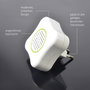 Elektromos szúnyogriasztó éjszakai fénnyel 65 x 65 x 68 mm fehér Gardigo Mosquito-Repellent LED 6699 4. bélyegkép