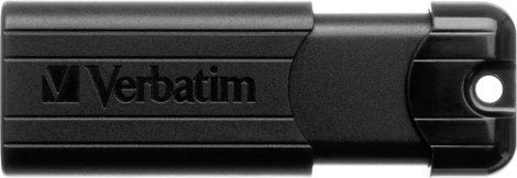 Verbatim Pin Stripe 3.0 USB stick 128 GB Fekete 49319 USB 3.2 (1. generáció) (USB 3.0) 2. kép